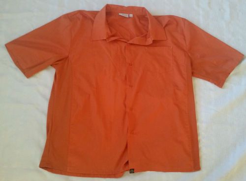 Minty Chef Works - CSMV-ORA-XXL - Cool Vent Orange Shirt (2XL) Free Shipping