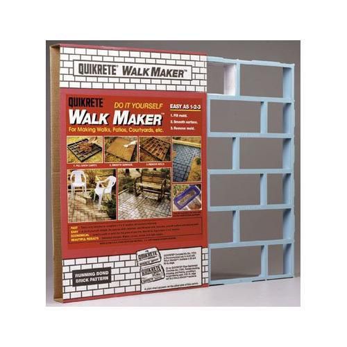 Quikrete Walk Maker 2 &#039; X 2 &#039; Brick Pattern Form New