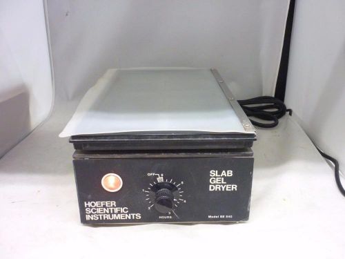 Hoefer Scientific Instruments Slab Gel Dryer Model SE 540 Tested Works!