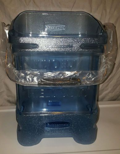 Rubbermaid fg9f5400tblue 5.5 gal safety ice tote for sale