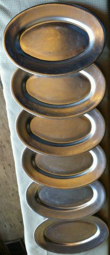 Bon Chef  Aluminum Oval  Platter 6ct