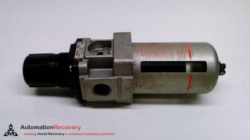 Smc aw40-n04-z, modular filter regulator, set pressure 7-125 psi max #219690 for sale