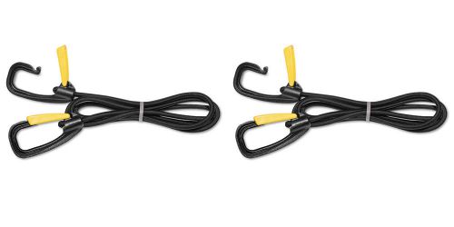 Kantek Replacement 72&#034; Bungee Cord with Safety Locking Clips 2 Packs
