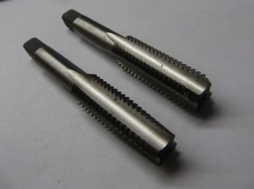 Set of 2 Morse / UB 1/2 x 13 NC Thread Taps Bottoming Plug and Taper Made in USA