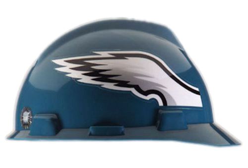 New safety works nfl hard hat adjustable strap suspension philadelphia eagles for sale
