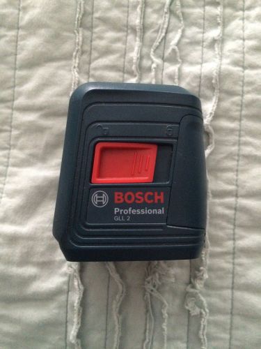 Bosch gll2 self-leveling cross line laser level for sale