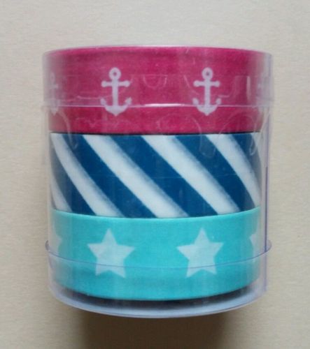 Target One Spot Stationery Washi Tape planner New Anchors Stars and Stripes