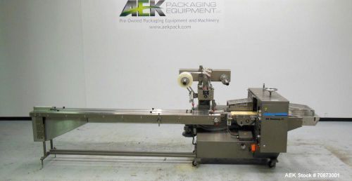 Used- Doboy Model SK Shrink Film Mustang IV Horizontal Wrapper.  2 Up unit with
