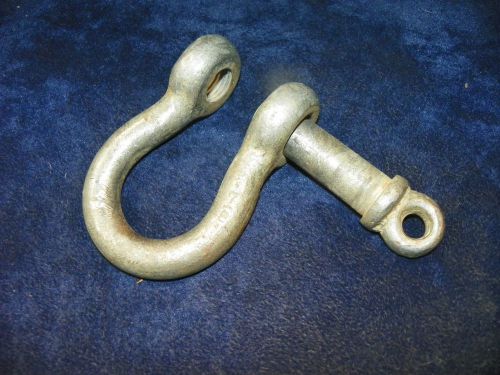 screw pin shackle 7/8 used