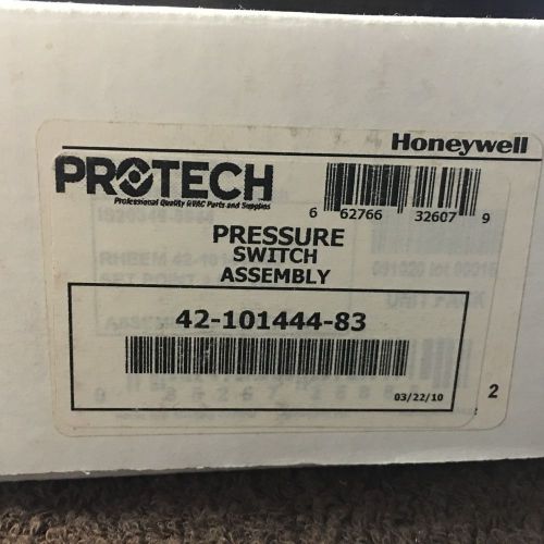 Factory OEM Protech Parts 42-101444-83 Furnace Pressure Switch Honeywell