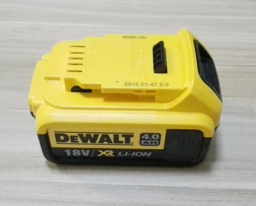 NEW DeWalt DCB182 18V 4.0 Ah electric li-ion power battery for free shipping