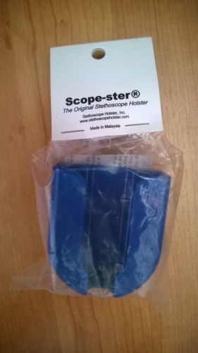 Nip scope-ster blue stethoscope holder belt clip wall mount for sale