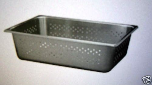 New perforated instrument sterilization 20.75x12.34x6 pan for sale