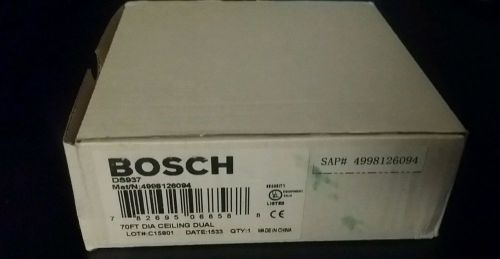 Detection Systems/Bosch  DS937 Passive Infrared Detector Panoramic