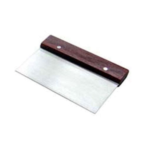 Admiral Craft DS-6 Dough Scraper 6&#034;W x 4-1/2&#034;H wood handle