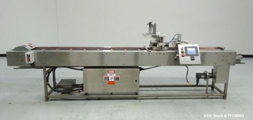 Used- McInstry Engineering Model IDX 279 Tray Sealer. Has seal plates for both r