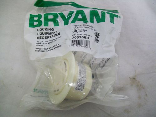 Bryant 70520ER Locking Equipment Female Receptacle 20A 125V Nema L5-20 2P3W