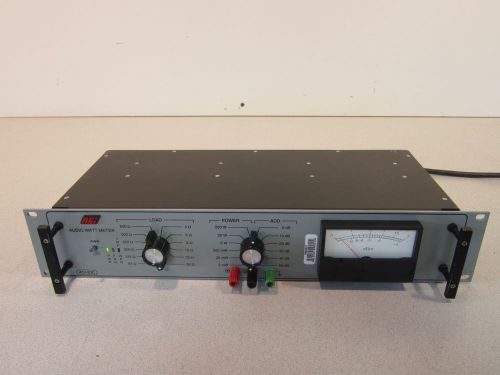 Avionics specialist audio watt meter asi-83c, nsn 6625014419555, hard to find! for sale
