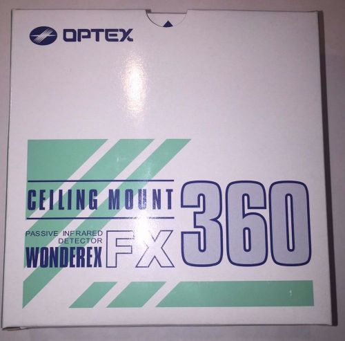 Optex - FX-360 - 360° 25ft to 40ft Diameter PIR, Ceiling Mount