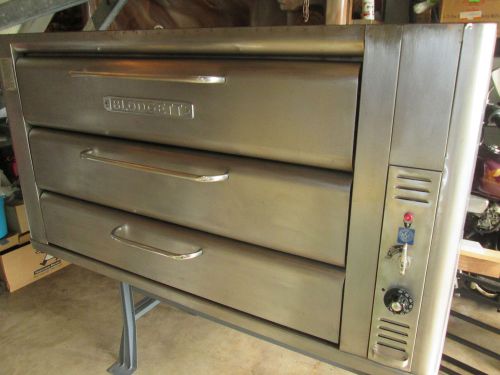 Blodgett 981 dbl. deck pizza/baking oven for sale