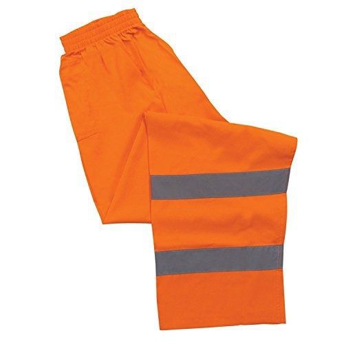 ERB 14566 S21 Class 3 Safety Pants, Orange, Large