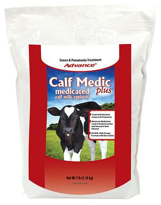 Manna pro corp medic plus calf milk replacer, scours &amp; pneumonia, 7-lbs. for sale