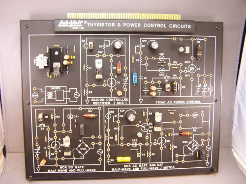 Lab-Volt Trainer Board  - Thyristor &amp; Power Control Circuits  91011-20