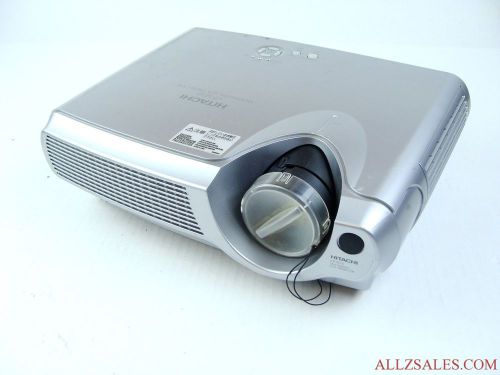 Hitachi cp-s210 multimedia lcd projector (1155 hrs) computer home theater used for sale