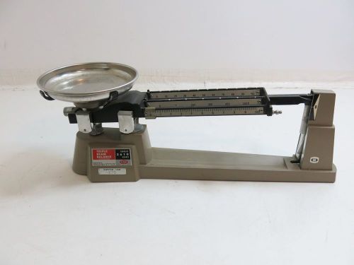 Ohaus triple beam balance scale rated at 2610 grams for sale