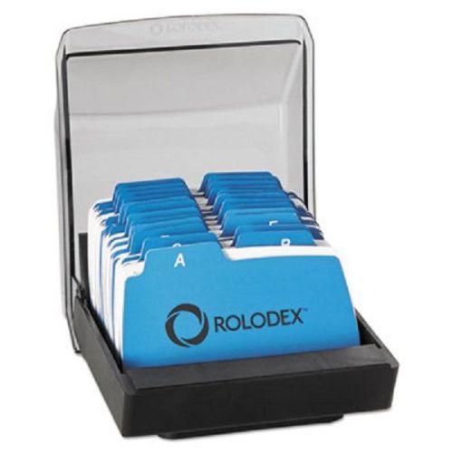 Rolodex Contact Organizer 250 Card Covered 2.75&#034; X 4&#034; Petite File Address 67093