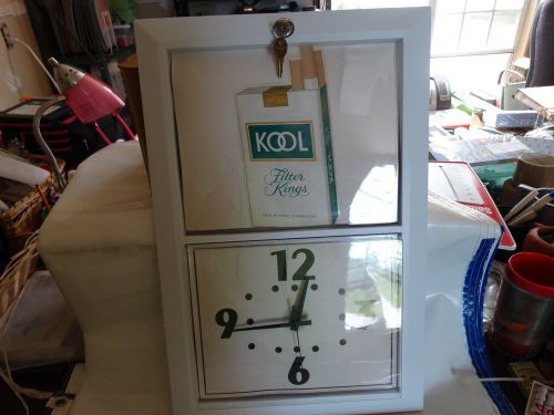 Message Board and Clock with lock