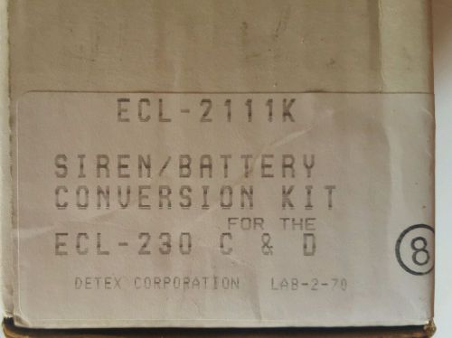 Detex ECL-2111K Battery Conversion Kit for 230 Series