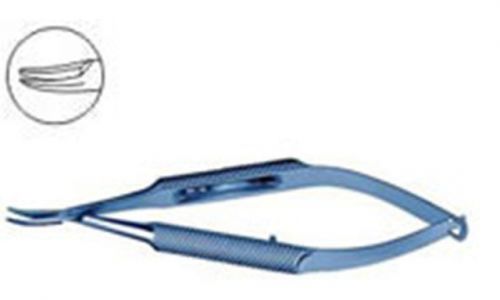 Needle holder barraquer without lock for ophthalmic surgery Titanium