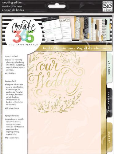 Me &amp; My Big Ideas Create 365 The Happy Planner WEDDING Extension Pack MAMBI