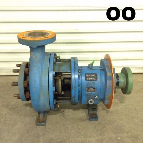 Goulds 3196 i-frame process pump centrifugal pump size: 3x4-10 1&#034; shaft for sale