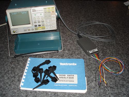 Tektronix sony 308 data logic analyzer tested working includes p6451 pod + leads for sale