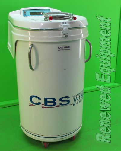 Custom Biogenic Systems V1500 Cryogenic Storage Tank *As-Is for PARTS*