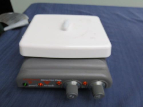 Corning Hot Plate Magnetic Stirrer model: PC-420 Heats and Stirs nicely.