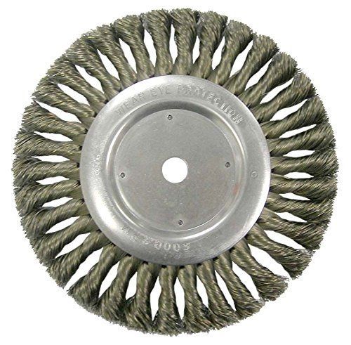 Weiler 36279 vortec pro knot wire wheel, standard twist, 8&#034;, 0.23&#034; steel fill, for sale