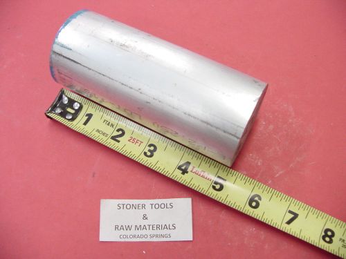 2-1/4&#034; od aluminum 6061 round rod 5.25&#034; long solid t6511 2.50&#034; lathe bar stock for sale