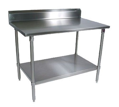 John Boos ST6R5-3696SSK Work Table - 96&#034; 96&#034;W x 36&#034;D stainless steel