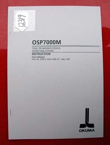 Okuma Tool Tip Incompleteness Offsetting System 3953-E (ME51-082-R1) (Inv.12319)