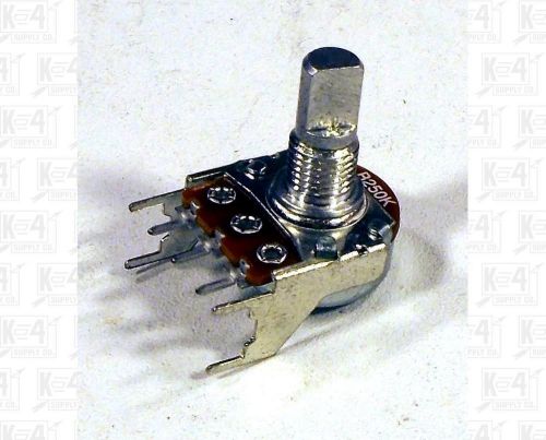 Alpha 250K Ohm Horizontal Mount Pot Potentiometer B250K B250K