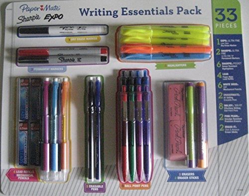 Paper Mate Writing Essentials Pack 33 Pieces