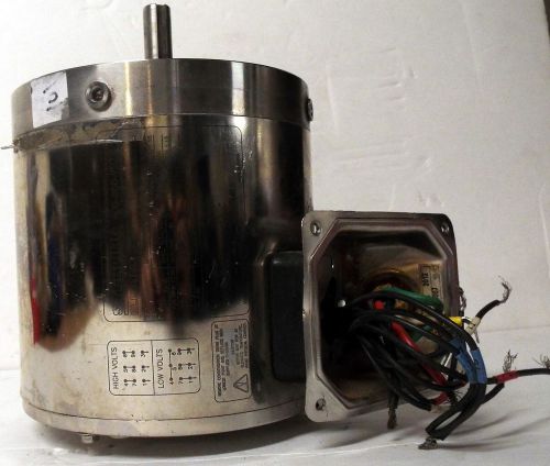1 USED STERLING SBY034MCA AC MOTOR 1/3HP 3PHZ