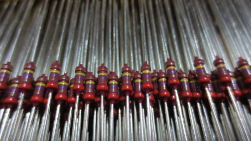 250pcs -  1k47 ohm 1/4 w 1%  metal film resistor philips  holland for sale