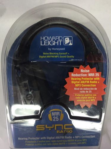 Howard Leight Hearing Protection With Digital AM/FM Radio + MP3 Connections
