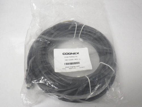 COGNEX CCB-PWRIO-10 CCBPWRIO10 185-1225R power and I/O cable 10M *NEW OPEN BOX*
