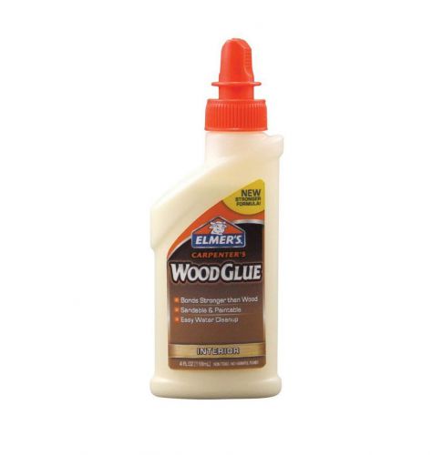 Elmer&#039;s Carpenter&#039;s Wood Glue, Interior Use 4 oz (Pack of 8)