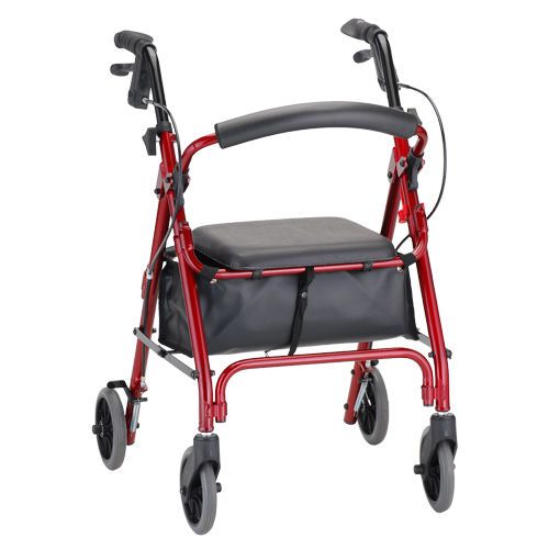 Getgo petite walker red, padded seat &amp; bag, free ship, no tax, item 4208crd for sale